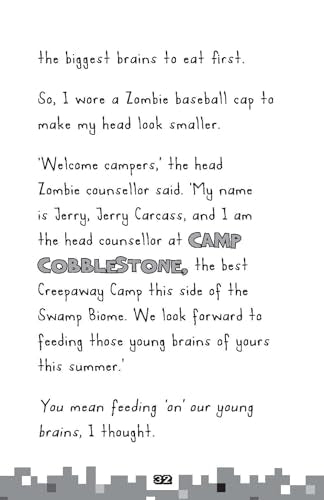 Diary of a Minecraft Zombie Book 6: Zombie Goes to Camp (Hardcover)