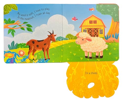 Peek-A-Boo! Farm Animals Board Book for Children: Lift the Flap Fun Book for Babies & Toddlers | Interactive Early Learning | Lift, Look & Learn | ... | First Farm Animal Book for Little Hands (Board book)