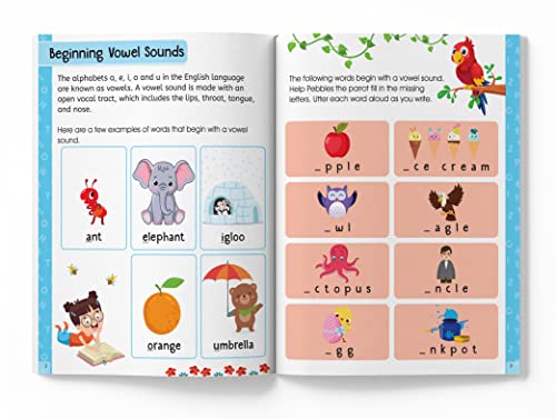 Spelling Time- Activitiy Workbook for Kids (Ages 6-8) I Vocublary Building I Writing Practice I Screen Free time of 2.5 hours (Paperback)