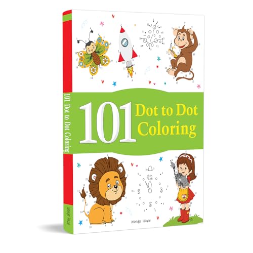 101 Dot To Dot Coloring: Fun Activity Book For Children (Hardcover)