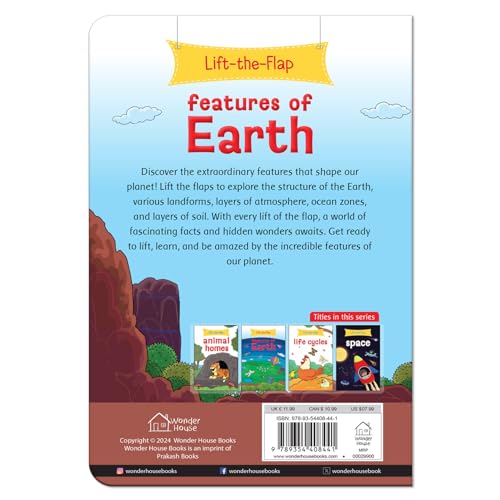 Lift the Flap: Features of Earth (Board book)