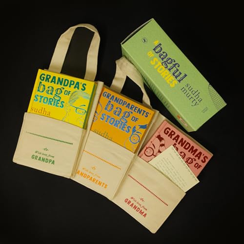 A Bagful of Stories: A Gift Edition Boxset of Grandma’s, Grandpa’s and Grandparents’ Bag of Stories by Sudha Murty (Hardcover)