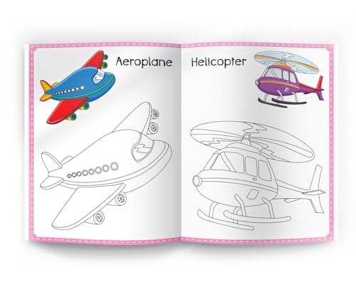 101 Copy Coloring: Fun Activity Book For Children (Ages 3-6) I Screen Free time of 3 hours (Hardcover)