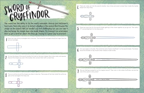 The Official Harry Potter How To Draw (Paperback)