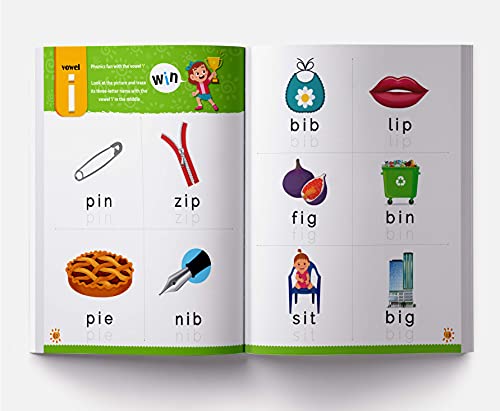 My First 3-Letter Words: Tracing and Activity Book for Kids | Learn to Read, Write & Recognize Words | Ages 3–5 | Early Literacy Made Fun (Paperback)