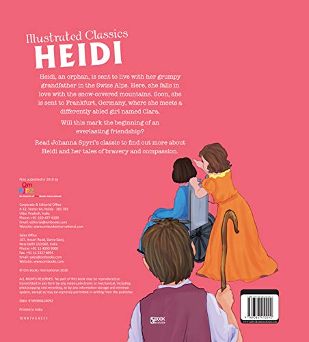 Children Illustrated Classics: Heidi (Om Illustrated Classics) (Paperback)