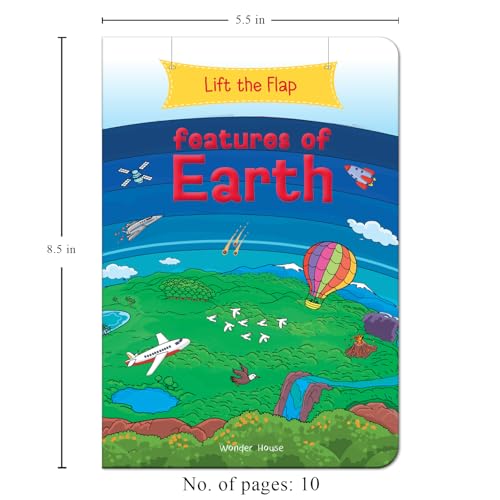 Lift the Flap: Features of Earth (Board book)