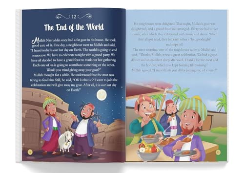 The Illustrated Stories of Mullah Nasruddin: Classic Tales For Children (Hardcover)
