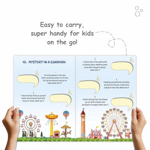 200+ Theme Based Riddle Book for Kids, Fun Learning & Interactive Brain Teasing Activity Book for 5-6 Years, Birthday Gift for Children (200+ Riddle Book) (Paperback)