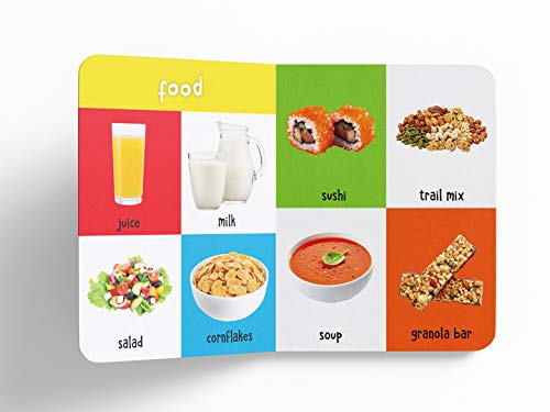 My First 100 Food We Eat: Padded Board Book for Kids | Learn Names of Fruits, Vegetables, Meals, Snacks & Foods with Bright Pictures | Early Learning Book for Babies, Toddlers & Preschoolers | Ages 0– (Hardcover)