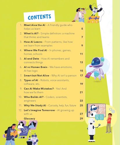 AI: My First Guide to AI - What is AI? | Beginner’s STEM Book for Kids | Introduction to Artificial Intelligence, Machine Learning & Real-World Uses | Educational Guide for Ages 8+ (Paperback)