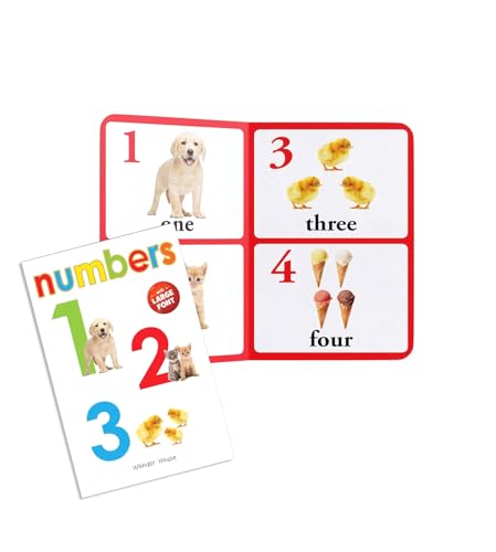 Early Learning Library – Box Set of 10 Books: Big Board Books Series with Large Font for Kids | Includes ABC, Numbers, Shapes, Colours, Birds, Wild Animals, Farm Animals & Pets, Fruits, Vegetables, Tr (Board book)