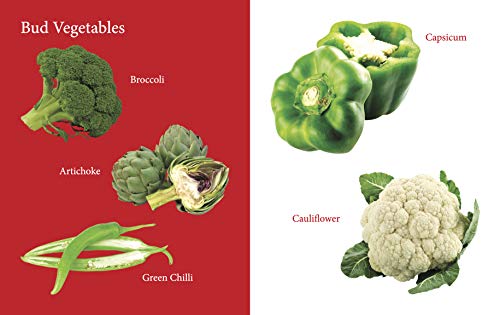 My First Book of Vegetables: Fun & Educational Board Book for kids | Early Learning Made Joyful | Realistic Pictures for Easy Recognition | Healthy Eating through Fun Visual Learning | First Step into (Paperback)