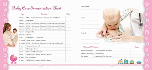 Record Book: Baby Record Books for Girls (Pink): Pink book (Hardcover)