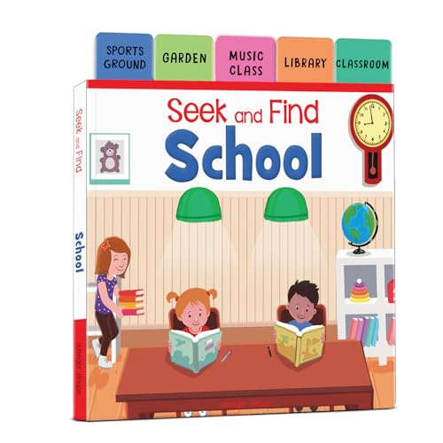 Seek And Find: School (Board book)