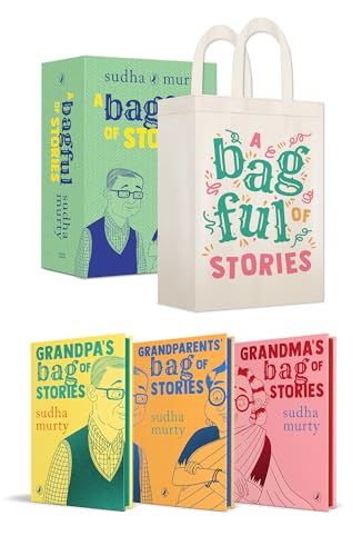 A Bagful of Stories: A Gift Edition Boxset of Grandma’s, Grandpa’s and Grandparents’ Bag of Stories by Sudha Murty (Hardcover)