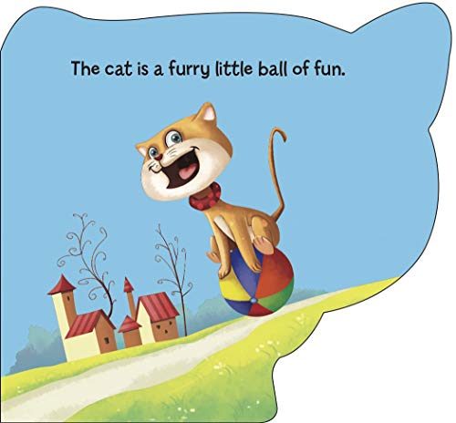Board Book : Cat ( Animals and Birds ) - Cutout Board Books (Board book)