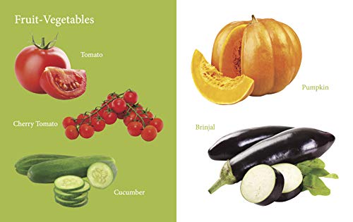 My First Book of Vegetables: Fun & Educational Board Book for kids | Early Learning Made Joyful | Realistic Pictures for Easy Recognition | Healthy Eating through Fun Visual Learning | First Step into (Paperback)