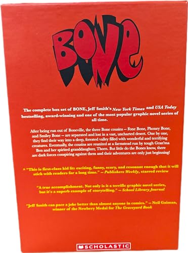Bone Graphic Novel: The Complete Box-set (Books 1 To 9) (Paperback)