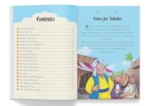The Illustrated Stories of Mullah Nasruddin: Classic Tales For Children (Product Bundle)