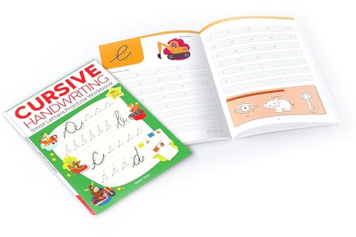 Cursive Handwriting Practice Workbooks (Set of 4): Small Letters, Capital Letters, Joining Letters & Word Families | Level 1 | Ages 5–8 | Build Writing Skills with Fun Exercises (Paperback)