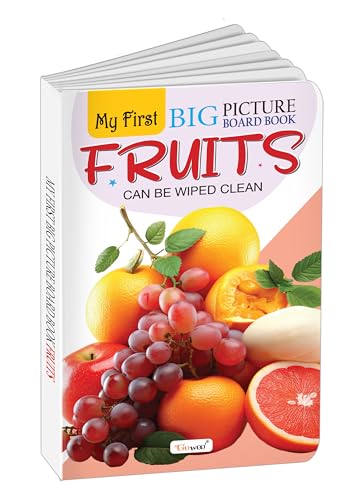 My First Big Picture Board Book Fruits : Fun educational books for toddlers, Learning book for preschoolers, Picture board book for kids, Montessori learning book for toddlers (Board book)