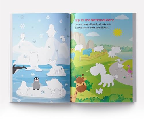 My First Animal Sticker Book: Exciting Sticker Book With 100 Stickers (Hardcover)