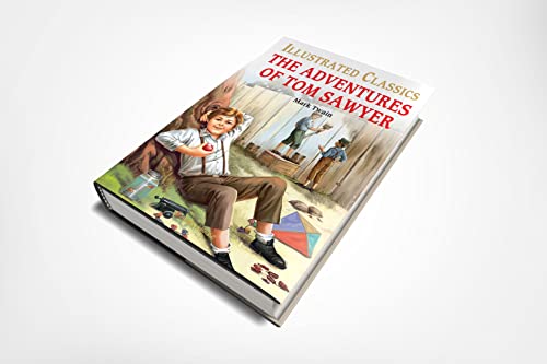 The Adventures of Tom Sawyer : llustrated Abridged Children Classic English Novel with Review Questions (Hardback (Hardcover)