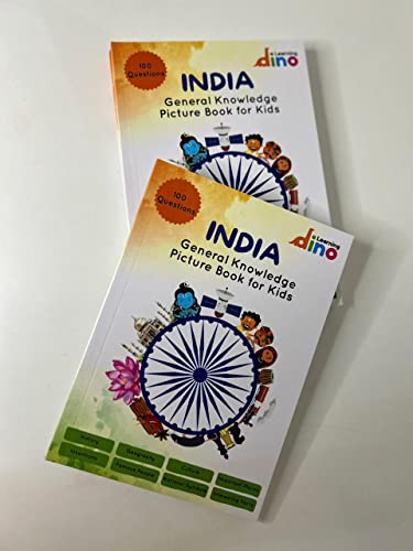 General Knowledge Picture Book For Kids About India | 100 GK Questions and Answers about India with Pictures for Kids | By Learning Dino (Paperback)