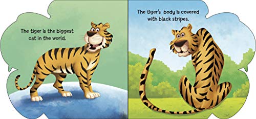 Board Book : Tiger ( Animals and Birds ) - Cutout Board Books (Board book)