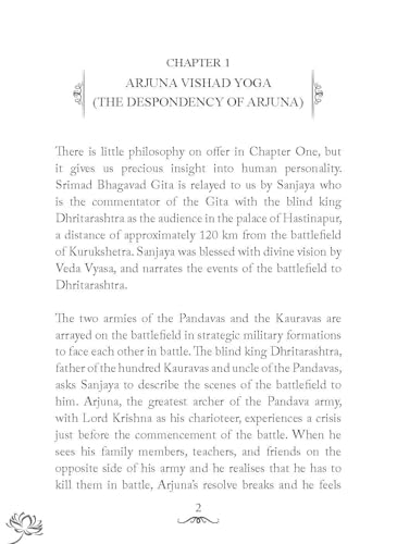 Srimad Bhagavad Gita: The Divine Scripture of Dharma, Devotion & Inner Piece | Sacred Book of Divine Wisdom & Truth | Spiritual Insights from Lord ... Deluxe Hardbound with English & Sanskrit Text (Hardcover)