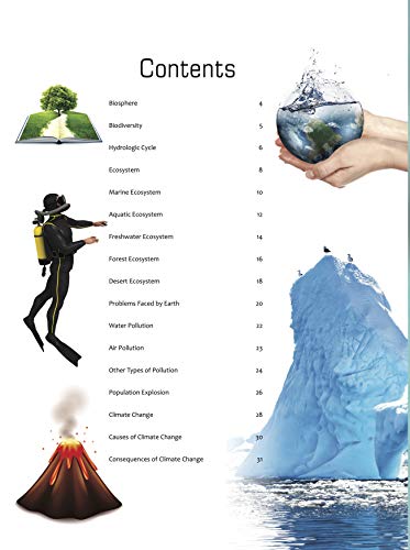 Ecology: Kids’ Science Encyclopedia | Ecology & Environment | Explore Biosphere, Water Cycle, Biodiversity & More | Hydrologic Cycle | Impact of Climate Change | Nature’s Balance with Real Facts |Scie (Paperback)