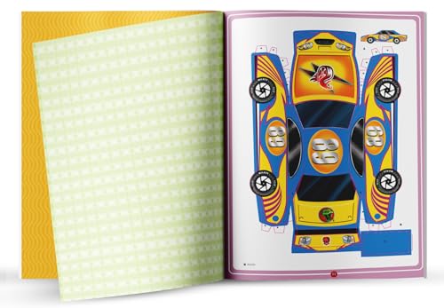 Make Your Own Paper Figures – Racing Cars Cut, Fold & Create Your Own Racetrack Cars | Ages 6–10 | DIY Craft Fun for 2+ Hours of Hands-On Play (Paperback)