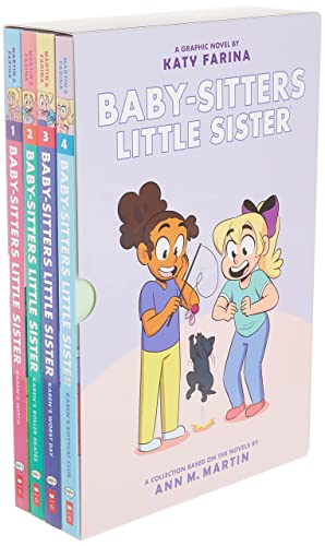 The Babysitters Little Sister Graphic Novels Box-set (Books 1 to 4) (Paperback)