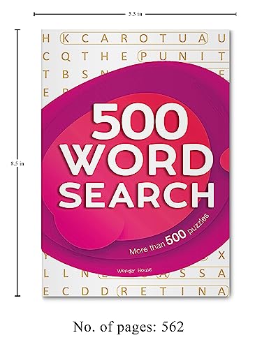 500 Word Search Bind-up (Paperback)