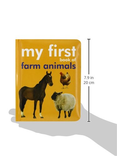 My First Book of Farm Animals for Children: Early Learning with Cows, Horses, Ducks & More | Friendly Creatures on the Farm | Bright Pictures and Simple Names | Develop Vocabulary & Recognition | Inte (Board book)