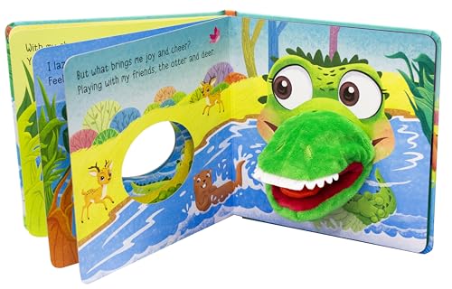 The Friendly Crocodile Hand Puppet Book for Children: Animal Hand Puppet Board Book for Babies | Fun Interactive Crocodile Toy Book | Touch and Play ... Animal-Themed Picture Book for Kids; 1+ Ages (Board book)
