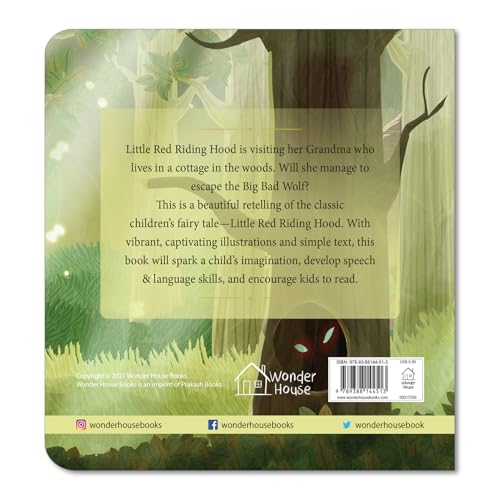 5 Minutes Fairy Tales The Red Riding Hood: Abridged Fairy Tales For Children (Hardcover)