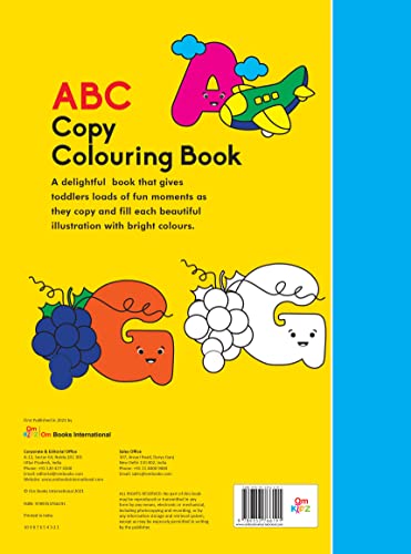 Colouring book : Copy Colouring Book ABC (Colouring book for kids) (Paperback)