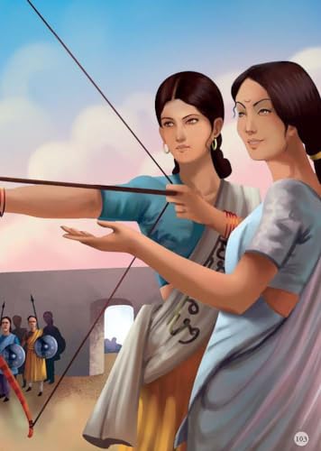 Jhansi Ki Rani Lakshmibai Hindi Stories for Children: Timeless Stories of India’s Brave Warrior Queen | Inspiring Biography for Kids | Classic Indian ... | Patriotic Tales for Kids - Large Print (Paperback)