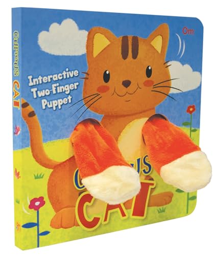Curious Cat Finger Puppet Book for Children: Animal Finger Puppet Board Book for Babies | Fun Interactive Cat Toy Book | Touch and Play Story | Animal-Themed Picture Book for Kids (Board book)