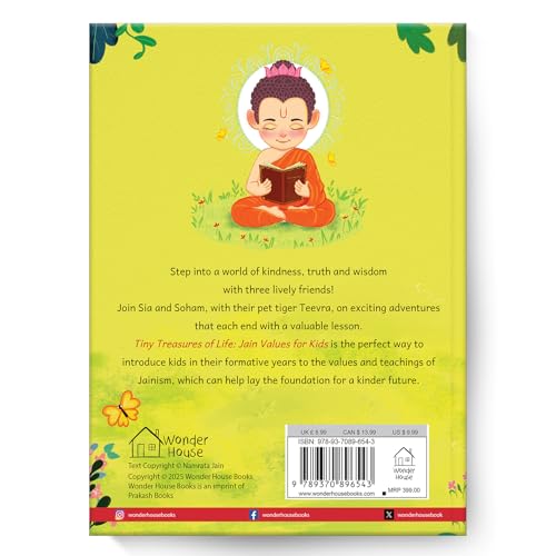 Tiny Treasures of Life: Jain Values for Kids (Hardcover)
