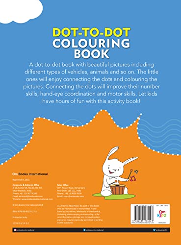 Colouring Book : Dot-to-Dot Colouring Book Level 3 (Paperback)