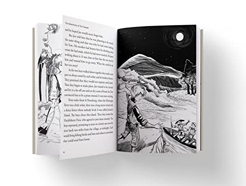 The Adventures of Tom Sawyer : llustrated Abridged Children Classic English Novel with Review Questions (Hardback (Hardcover)