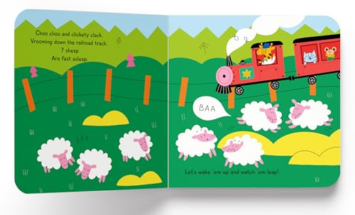 Counting Train Track – Choo Choo and Clickety Clack: A Fun Rhyming Board Book to Learn Numbers 1–10 with Trains, Tracks & Counting Fun | Bright ... for Toddlers & Preschoolers | Ages 2–5 Years (Board book)