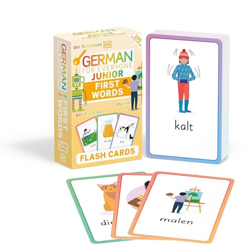 German for Everyone Junior First Words Flash Cards (Cards)