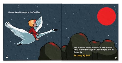 O’win and the Moon – Illustrated Board Book for Kids: A Lunar Eclipse Adventure with Bears, Lions & Swans | Learn Courage, Constellations & Sky ... Tale for Toddlers & Preschoolers (Ages 5+) (Hardcover)