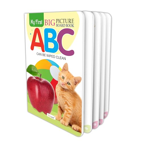 My First Big Picture Board Book ABC: First preschool learning book, Creative interactive board book, Educational fun for toddlers, Baby’s early skills builder. (Board book)