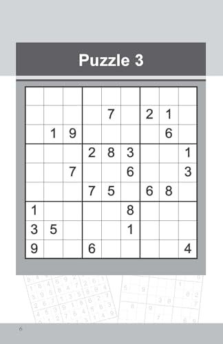 Fun With Sudoku - To Sharpen Young Minds - Level -3- Brain Booster - Great Brain Exercises - Brain Booster Puzzles for all ages (Fun With Sudoku Series) (Paperback)
