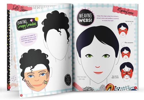 Stick and Style - Fabulous Face Art (Sticker Activity Book) (Paperback)